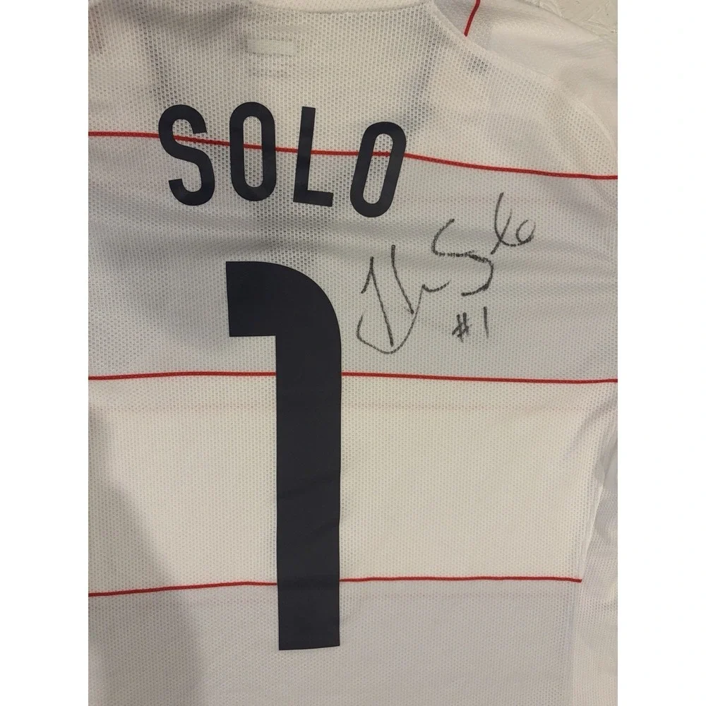 Nike Fit Dry US USA Soccer USWNT Hope Solo Jersey Don't Tread On Me Womens L